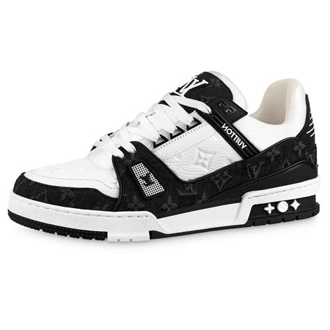 Louis Vuitton LV Trainer White Black 